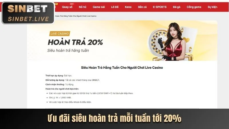 Hoàn trả cược thể thao m.88vv